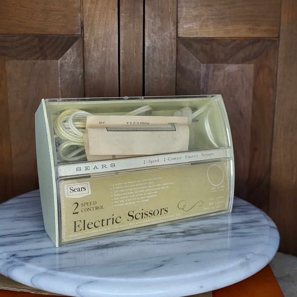 Sears 2-Speed Electric Scissors